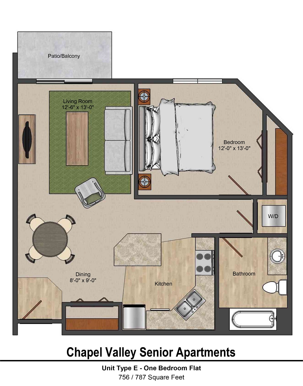 1 Bedroom Flat