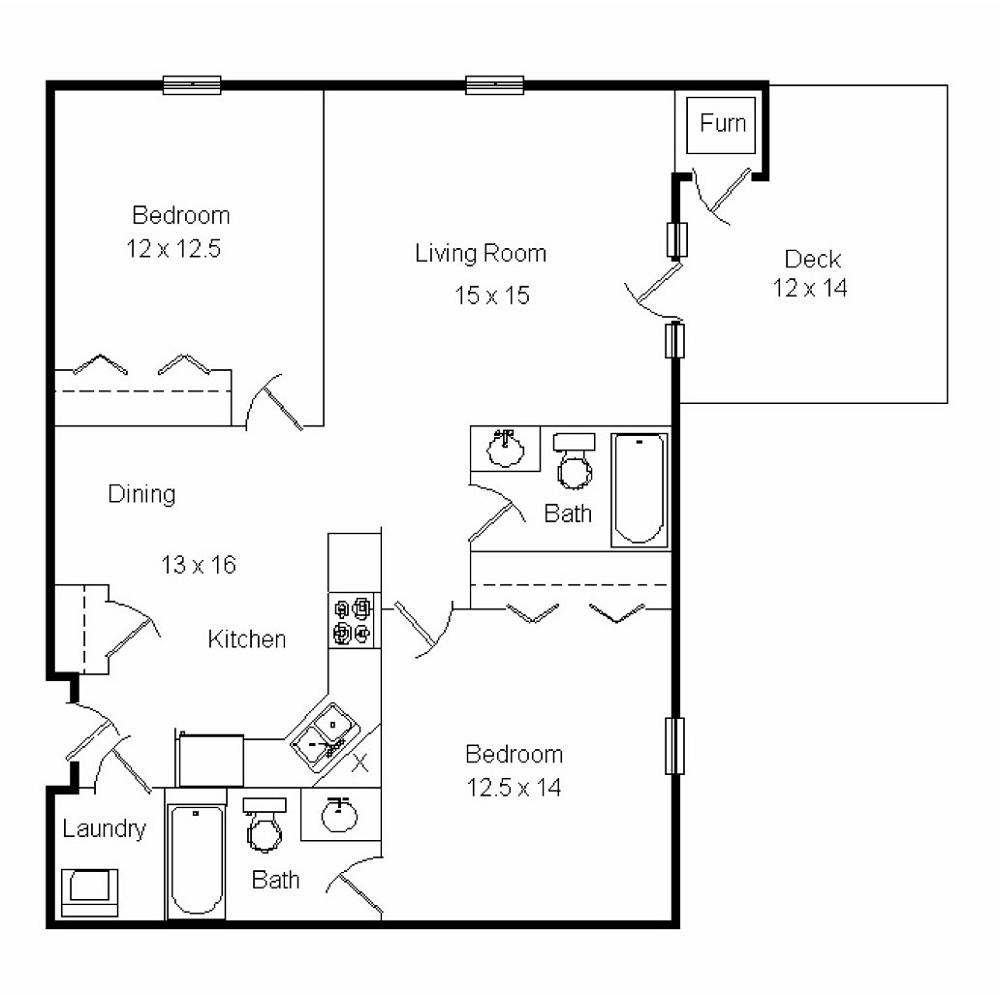 2 Bedroom
