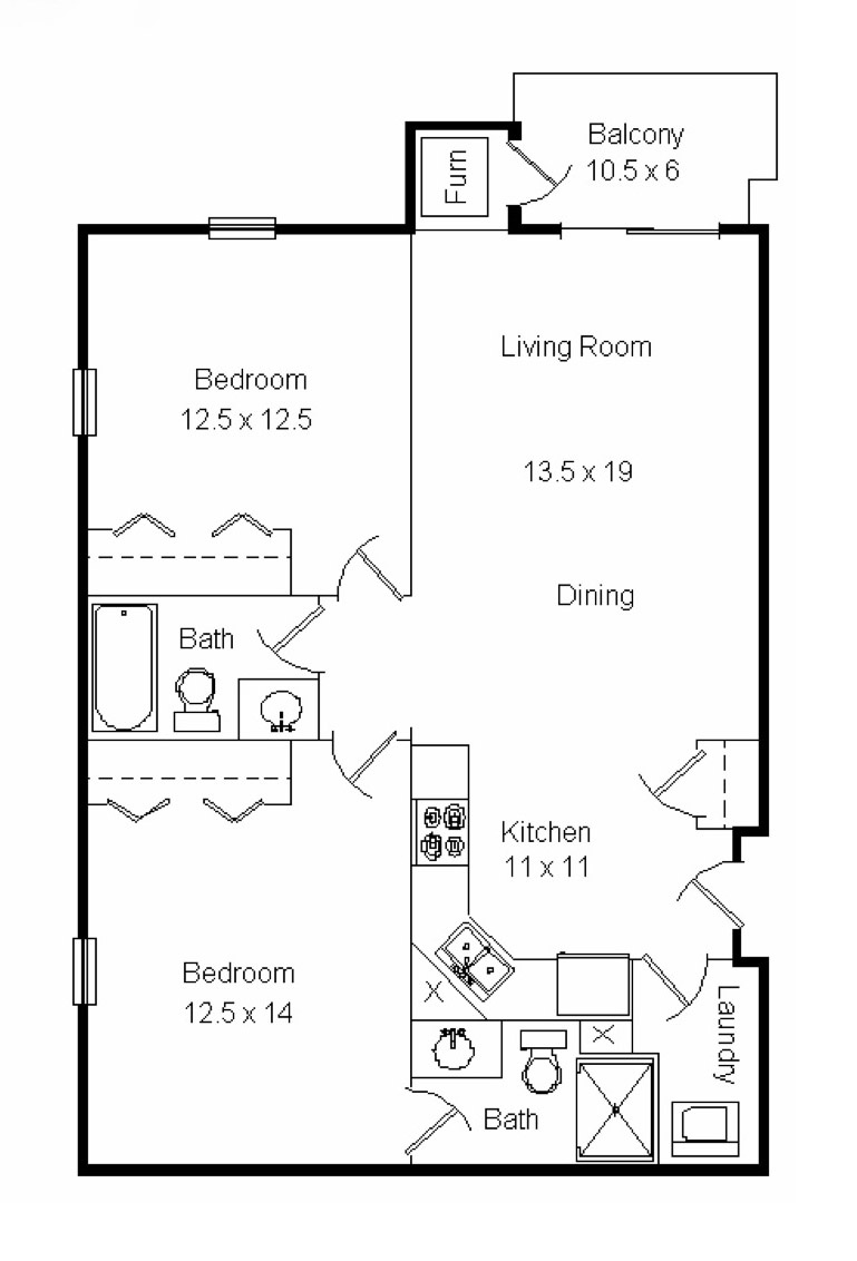 2 Bedroom