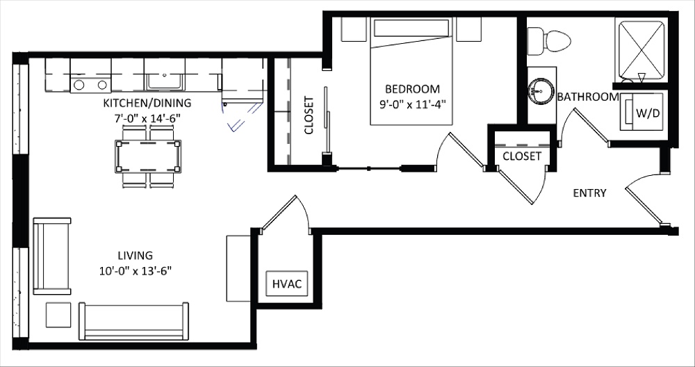 1 Bedroom