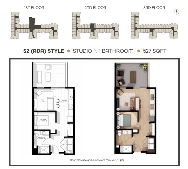 S2 (ADA) Style - 2nd Floor