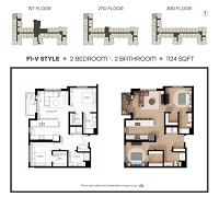 F1-V Style - 1st, 2nd & 3rd Floors