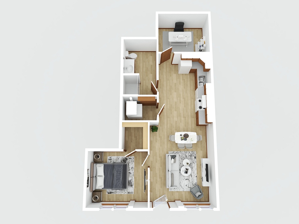 1 Bedroom + Den