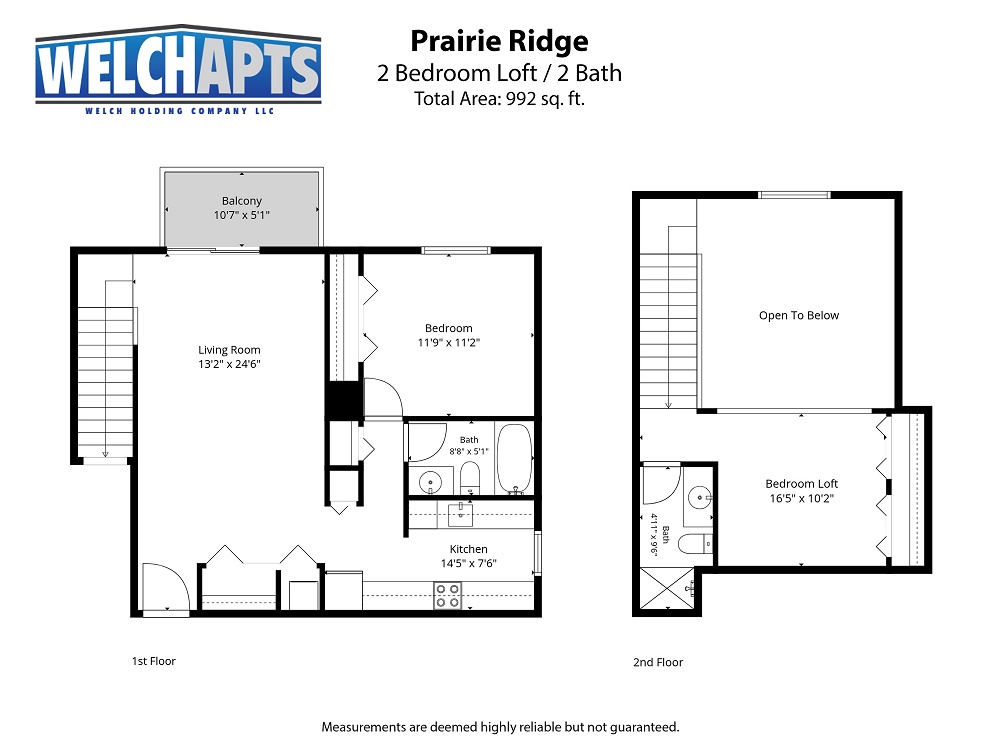 2 Bedroom Loft