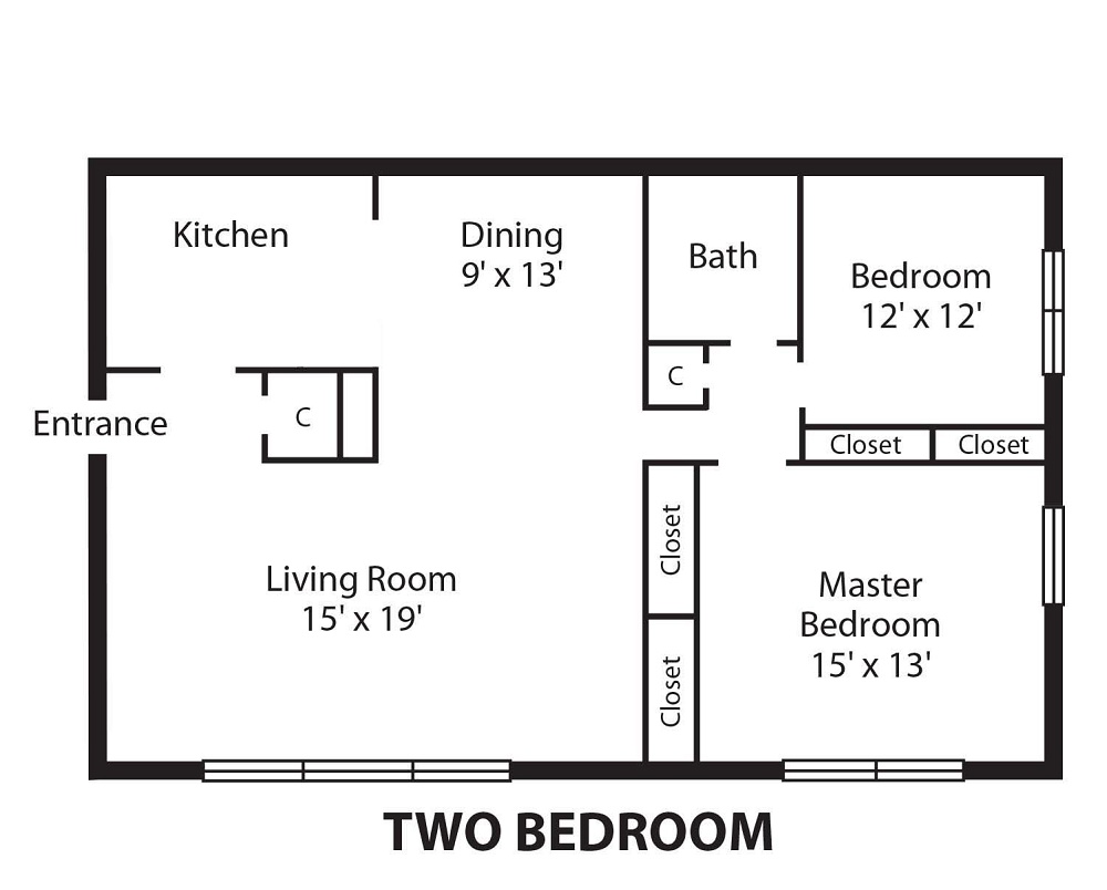 2 Bedroom