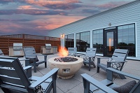 Lamphouse Apartments - Rooftop Deck- Fire Pit