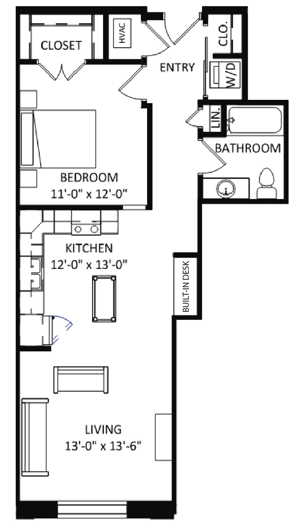 1 Bedroom
