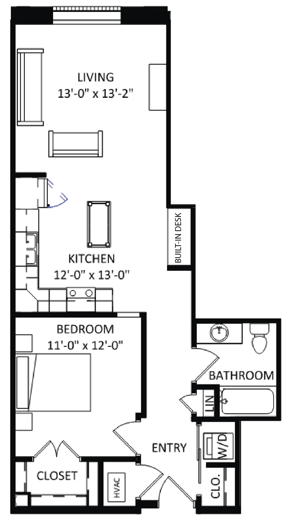 1 Bedroom