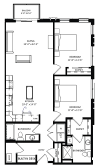 2 Bedroom