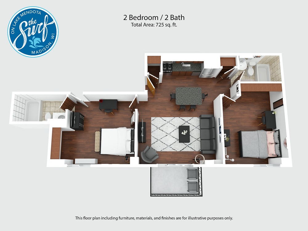 2 Bedroom