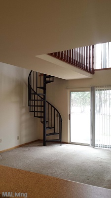 NorthPark Apartments - 1 bedroom Loft with Spiral Staircase and Cat Walk