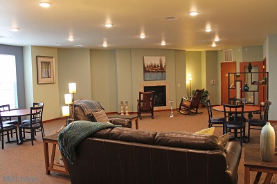 Relax in Our Second Level Clubroom
