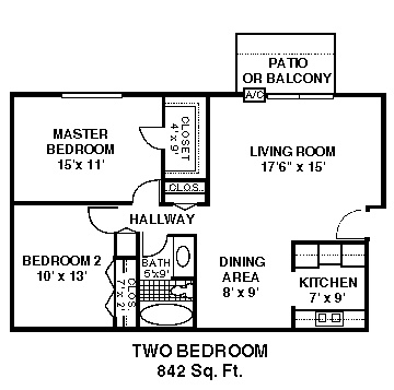 2 Bedroom