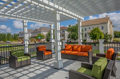 Tastefully Furnished Patio Seating