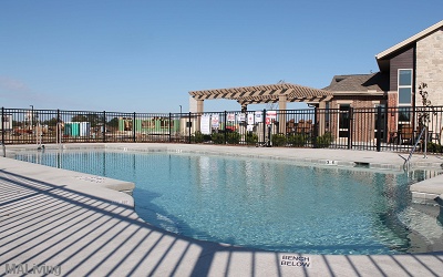 Outdoor Swimming Pool with Lounge Chairs