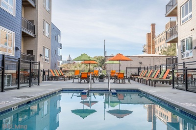 First Floor Sundeck with Sparkling Pool
