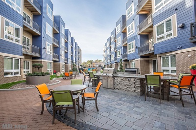 First Floor Courtyard with Grilling Station