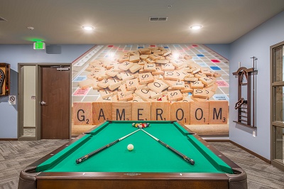 24-Hour Game Room with Billiards