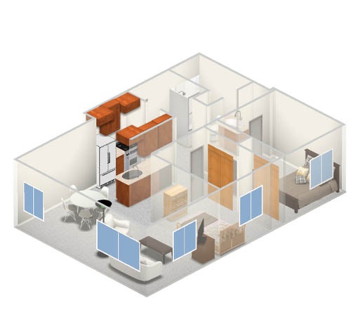 2 Bedroom