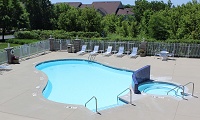 The Madison - Sparkling Pool with Sun Deck and Spa