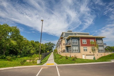 Hidden Creek Residences - Beautiful Back Yard Walkway