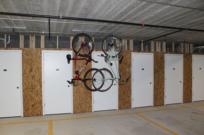 1 Glenn Place - Storage and Personal Bike Racks