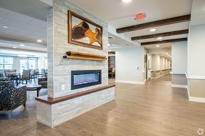 Front Entrance Fireplace