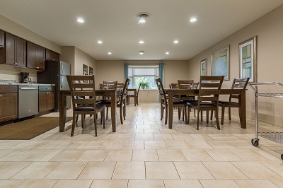Resident Community Kitchen/Dining Area