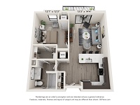 1 Bedroom / 1 Bath