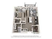 1 Bedroom + Den / 1 Bath
