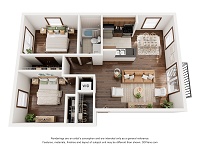 1 Bedroom plus Den