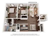 2 Bedroom / 1 Bath