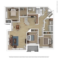 3 Bedroom / 2 Bath