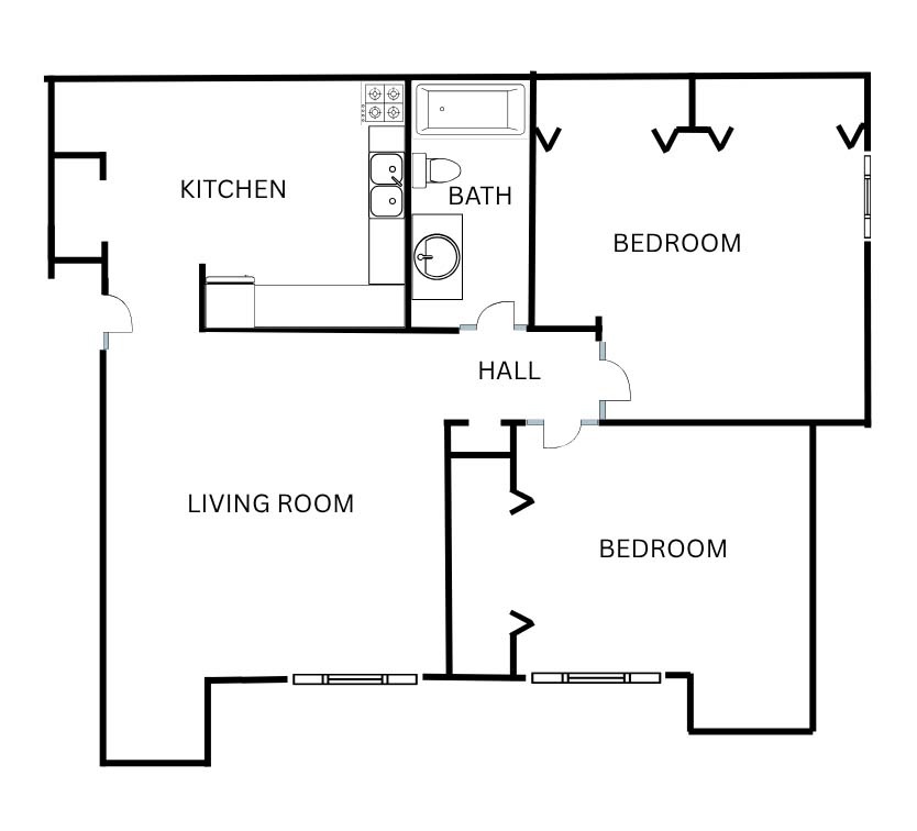 2 Bedroom
