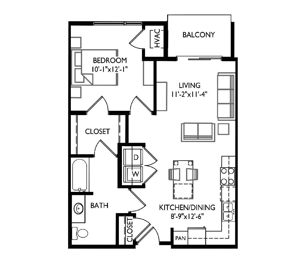 Unit Style C4.1 (Handicap Accessible)