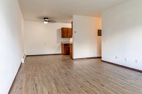 Monterey Apartments - 2505-05 Living Room & Dining Area