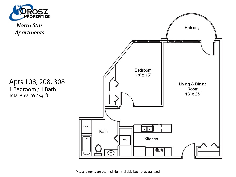 Apts 108, 208, 308