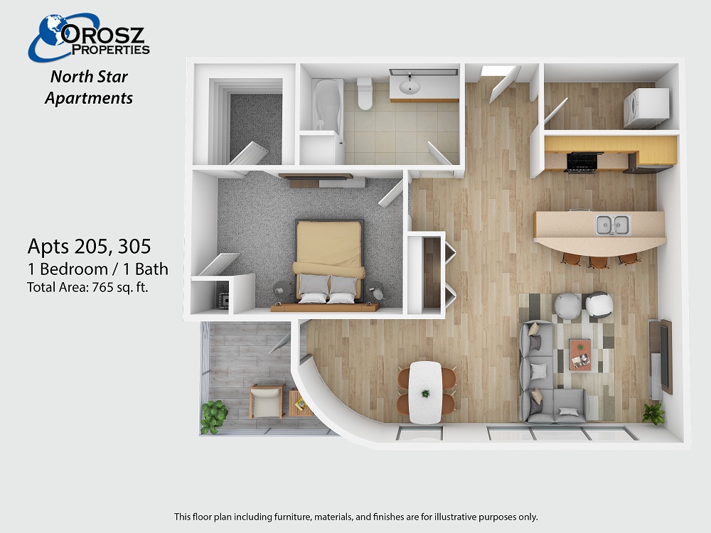 Apts 205, 305