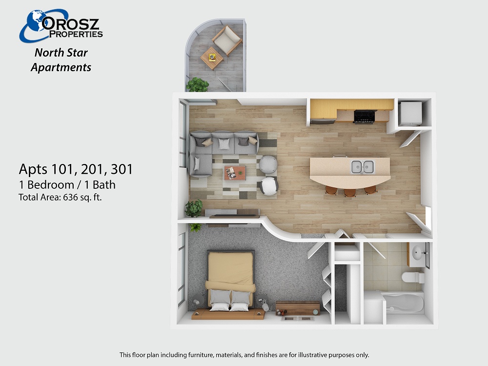 Apts 101, 201, 301